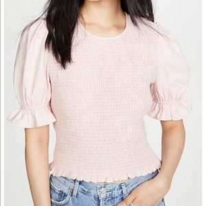 English Factory Smocked Top
